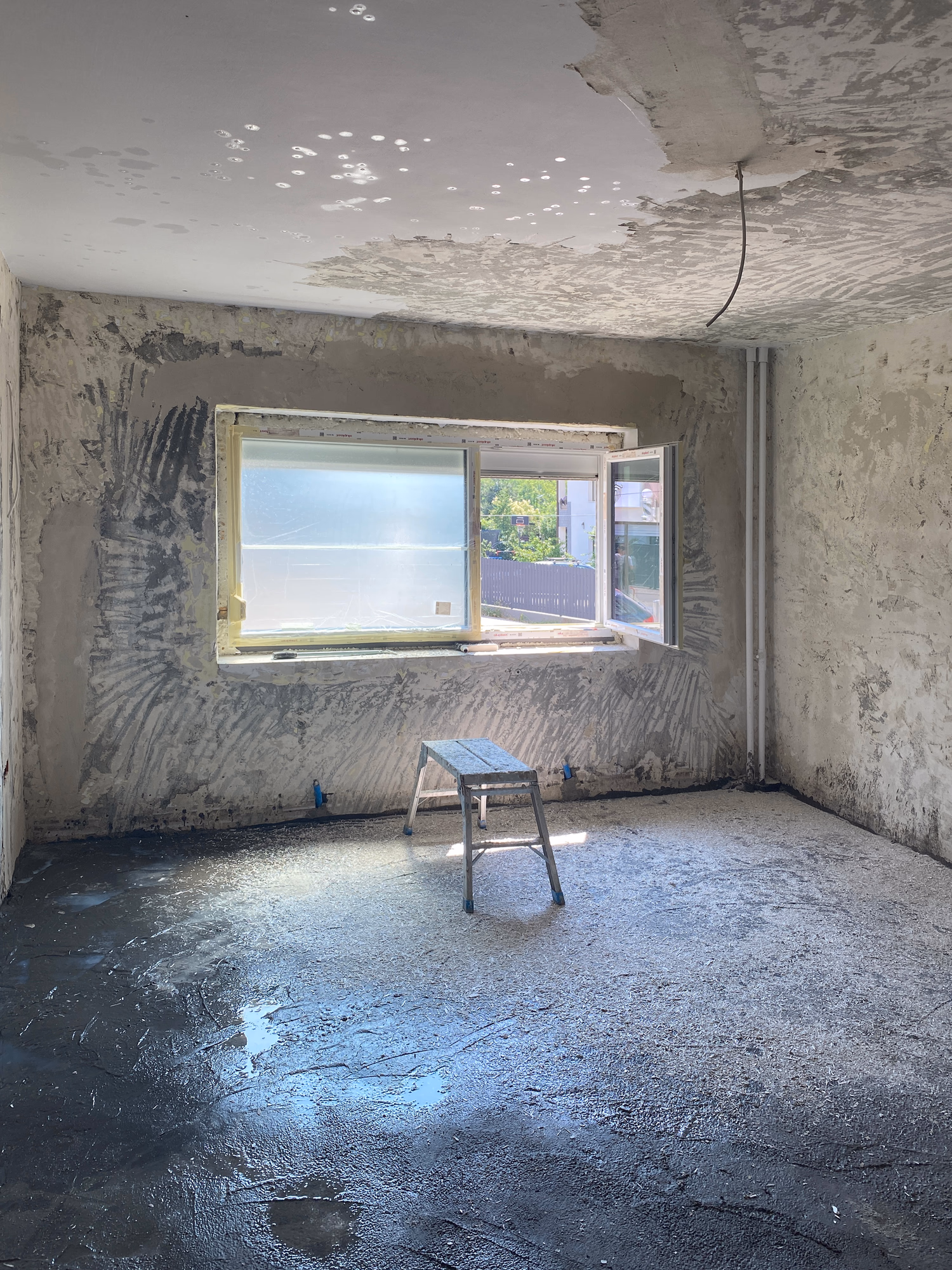 Zugrav Iași — Renovare apartament 2 camere (Iași — Tătărași) — În construcție 3