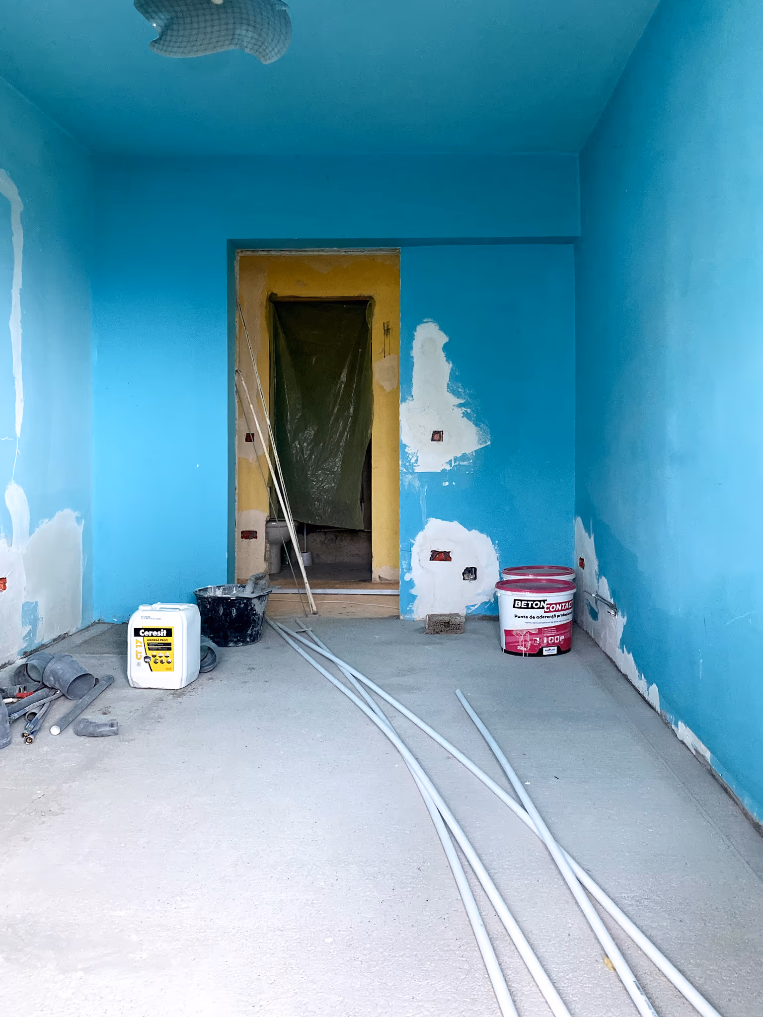 Zugrav Iași — Renovare apartament (Iași — Păcurari) — În timpul renovării 9